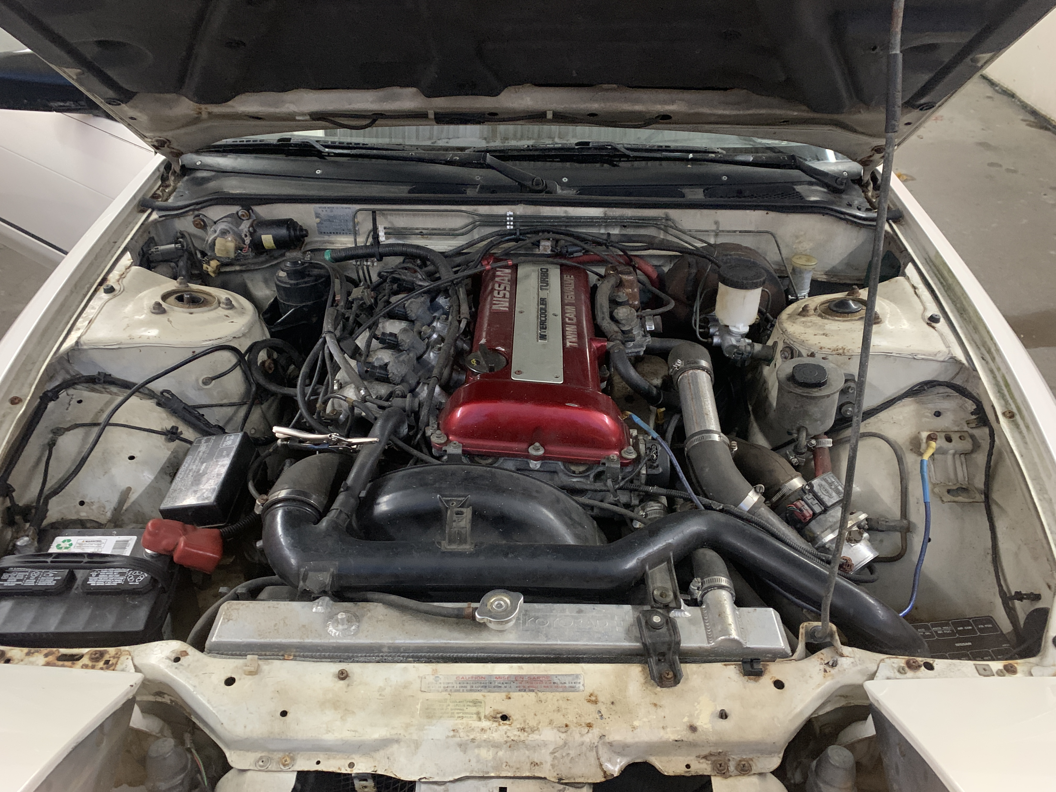 1989 Nissan One Owner 240SX SR20DET Red-Top with a Garret Turbo 5 Speed - Runs, Drives, Wow! — photo 11